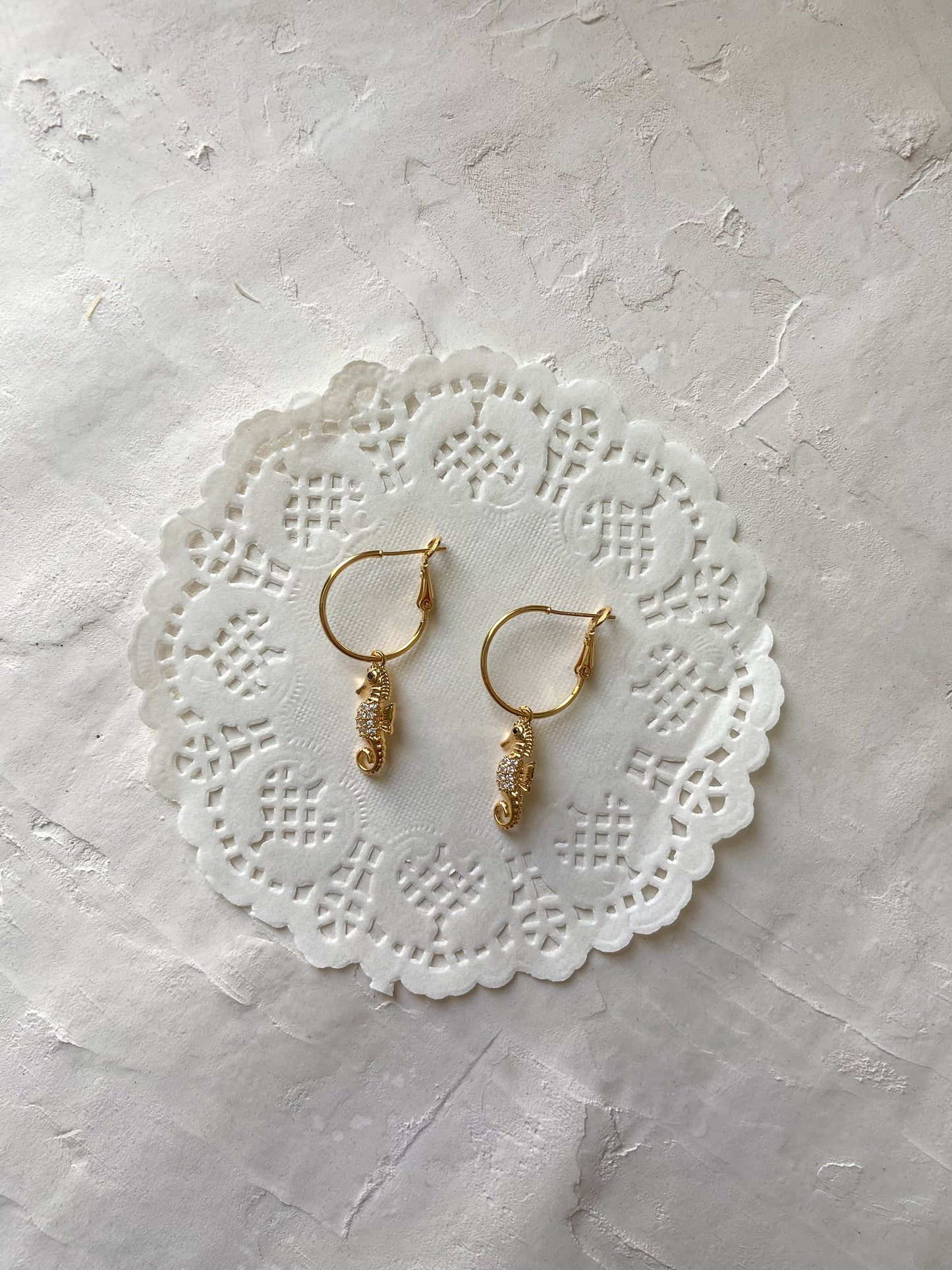 Sea horse hoops