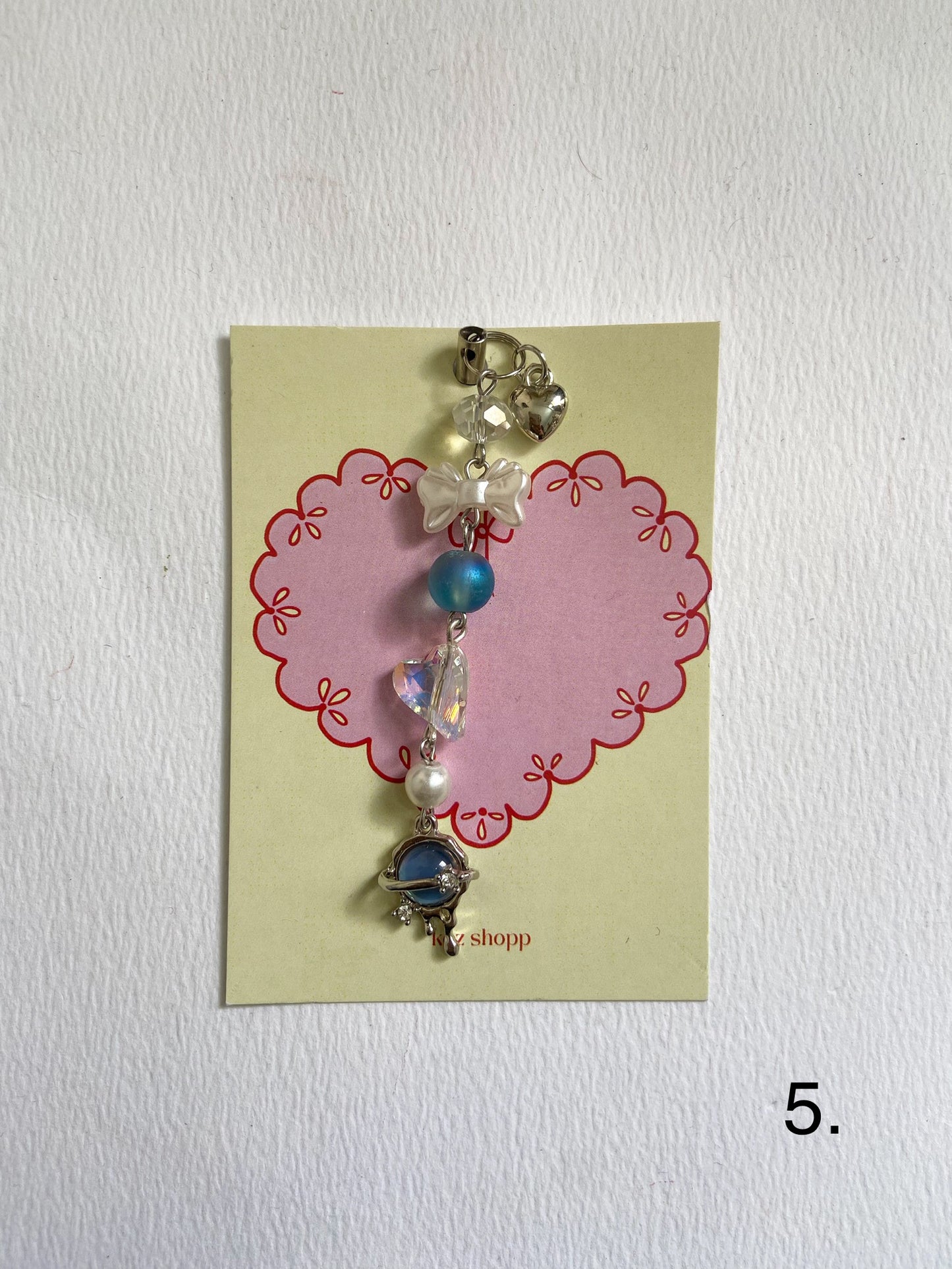 Phone charms and keychains