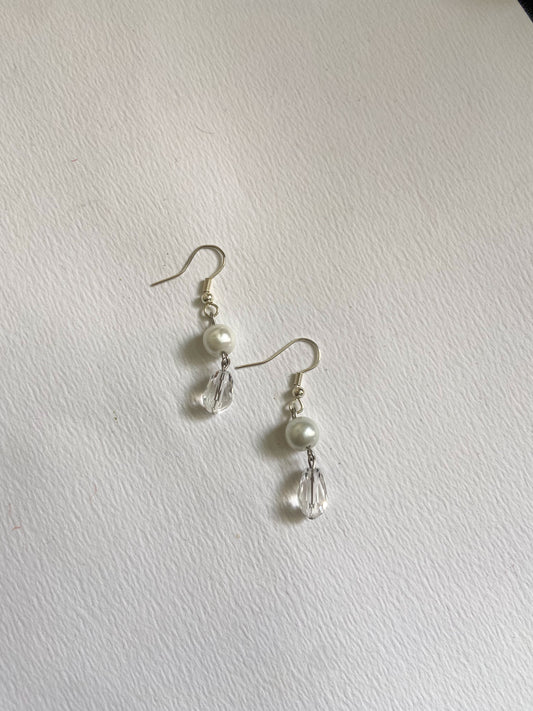 Pearl earrings